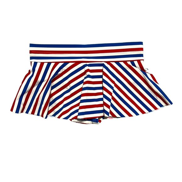 Hanna Andersson Sz 90 (3Y) Patriotic Striped Skirted Ruffle Tankini - Picture 10 of 11